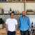 Brothers Andrew and Michael Downer at the Murdoch Hill cellar door.